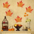 thumbnail image 5 of Kraoden Artificial Maple Leaf Fall Decoration, 50pcs, Realistic and Durable, Perfect for Classroom, Halloween Party, Home Decor, Holiday and Seasonal Decorations, Easy to Maintain, 5 of 6