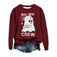 thumbnail image 4 of Women's Hoodless Sweatshirt for Women Lightweight Halloween Crew Neck Top for Seasonal Comfort and Cozy Wear S, 4 of 4