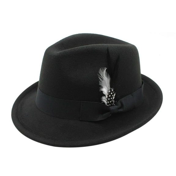 Traditional German Hat Fedora with Feather for Oktoberfest Celebrations and Outdoor Events