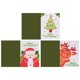thumbnail image 1 of Cuadros Decorativos Tarjetas de felicitación de Navidad Kit de pintura de diamante de perforación con forma especial (HK004) Likrtyny embutido en tela, 1 of 6