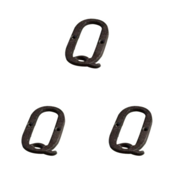 Baohd Iron Decoration Doorplate Easy To Install And Wide Range Of Uses For Door Q 3Set