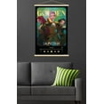 thumbnail image 5 of Netflix KPop Demon Hunters (2025) - Golden Playlist Wall Poster with Magnetic Frame, 22.375" x 34", 5 of 5