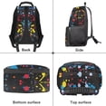 thumbnail image 6 of Yayamidu Colorful Baseball Backpack for Kids Boys Girls 6-9 Middle School Bookbag Large Capycity Schoolbag, 17 Inch, 6 of 7