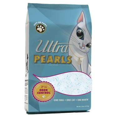 Ultra Clumping Odor Control Low Dust Crystal Cat Litter, 5 Lb Bag 