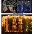 thumbnail image 3 of Perfect Holiday 200 LED Solar String Lights,Waterproof for Outdoor Home decor, Christmas, Parties, Garden - White, 3 of 6