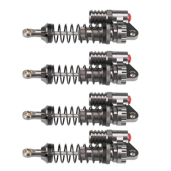 Accessoire RC Remplacement Ressort Amortisseur, Amortisseur, 4 Pcs pour Voiture RC pour RC Crawler