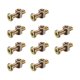 thumbnail image 1 of Juego de tuercas y pernos de muebles Uxcell M6 x 0.79'' con tornillos de socket hexagonal y tuercas de barril, galvanizado, 10 juegos, 1 of 5