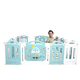 thumbnail image 1 of Corralito Plegable Extra Grande Mima2 con Colchoneta y Pelotas 186cmx192cm, 1 of 8