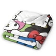 thumbnail image 3 of Hello Kitty Blanket, Super Soft Throw Blanket, Cozy Flannel Blankets For Boys Girls, Warm Blankets For Couch Sofa Bed, 50"X40", 3 of 9