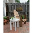 thumbnail image 2 of Hawthorne Collections Solid Wood White Adirondack Side Table Rectangular 18.11" Unassembled, 2 of 11