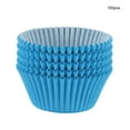 thumbnail image 5 of Cupcake Liners Paper Mini Round Cake Cup 100PCS Mini Cupcake Liners Round Cake Baking Cups Muffin Cases Home Party Blue, 5 of 8