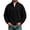 Black-A4, variant on Mens Quarter Zip Pullover Casual Quilt Sweater Fleece Lined 1/4 Zip Drop Shoulder Relaxed Fit Ribbed Cuffs and Hem Long Sleeve Business Casual Fall Winter Fashion,Blue 2XL