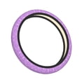 thumbnail image 2 of Naloa Lilac Glittering Elastic Steering Wheel Cover, Auto Steering Wheel Cover – 15 Inch , Comfortable Grip, Fit Suvs,Vans Cars,Trucks, 2 of 8