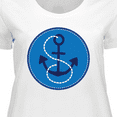 thumbnail image 4 of Inktastic Nautical Anchor Sailing Gift Women's Plus Size T-Shirt, 4 of 5