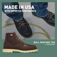 thumbnail image 2 of Botas de trabajo Danner Bull Run Moc Toe de 6 pulgadas para hombre, color marrón 11.5EE, 2 of 6