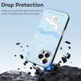 thumbnail image 4 of Funda de TPU Cinnamoroll para iPhone 16 Pro Max: ultrafina, a prueba de golpes, antiamarilleo, resistente a arañazos, compatible con carga inalámbrica, agarre mejorado, estilo negro., 4 of 7