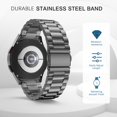 thumbnail image 3 of Correa de Metal para Samsung Galaxy Watch 7 FE 6 5 4 MoKo Gris, 3 of 8