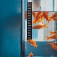 thumbnail image 1 of HONITANO 2Pcs Fish Tank Thermometer Sticker Black Color Temperature Strip for Aquarium Monitoring, 1 of 8