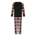 thumbnail image 5 of Nituyy Family Matching Christmas Pajamas Set, Cute Elk Sleepwear for Boys Girls Dad Mum, 5 of 10