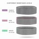 thumbnail image 3 of 3-pack Fabric Hip Resistance Booty Belt Circuit Workout Gym Fitness, 3 of 5