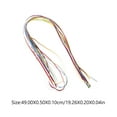 thumbnail image 4 of Shisuyan Colorful Braid Extensions Assorted Color 6Pcs 19X0.12X0.04In, 4 of 8