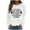 White, variant on Womens Hoodies Pullover Women's Zip Up Hoodie Sweatshirt Long Sleeve Oversized Casual 90S Y2K E-Girl Streetwear Grunge Jacket with Pocket