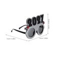 thumbnail image 2 of KALLORY 6Ud Lentes De Fiesta Para Año Nuevo 2027 Accesorios Para Fotos, 2 of 7
