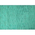 thumbnail image 1 of Ahgly Company Indoor Rectangle Solid Turquoise Blue Modern Area Rugs, 3' x 5', 1 of 4
