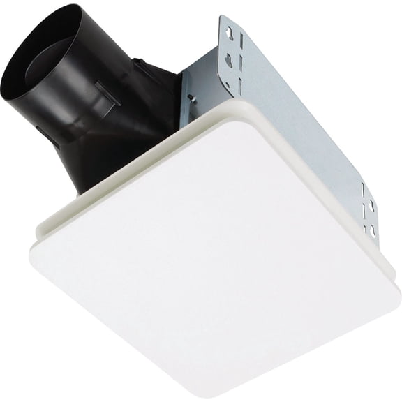 Broan-NuTone Bathroom Exhaust Fan Flex Series A80 - 80 CFM Ceiling Mount Roomside Installation