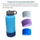 thumbnail image 5 of Moyic Funda para botella de agua, termo, taza para bebidas, cubierta resistente al calor, parte inferior de hervidor de agua para acampar al aire Teteras 7.5x4.3cm Azul Moyic HA067550-03, 5 of 6