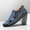 U8-Blue, variant on Men's Leather Hollow Out Flat Sandals Closed Toe Zipper Head Soft Bottom Wading Sandals Summer Comfort Anti-Slip Casual Wading Beach Sandals,Blue 40(US-7.5)