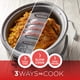 thumbnail image 4 of BLACK+DECKER Cocina Lenta Digital de 7 Cuartos con Sonda de Temperatura + Precisión Sous-Vide, Inoxidable, SCD7007SSD, 4 of 5