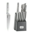 thumbnail image 1 of Hecef Kitchen Knife Set of 14 Premium Stainless Steel with Wooden Block, Comfort Grip, 1 of 10