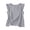 Gray plus size tank top a1, variant on SSZMDLB Women Plus Size Sleeveless Tank Top Round Neck Ruffle Hem Summer Casual Basic Tee Flowy Loose Fit Travel Vacation Outfits, White M