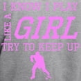 thumbnail image 3 of CafePress - Hockey Like A Girl Hoodie - Pullover Hoodie, Hooded Sweatshirt, 3 of 4