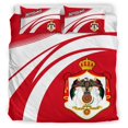 thumbnail image 5 of Juego de cama con escudo de armas de Jordania Cricket RLT8, 5 of 5