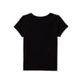 thumbnail image 2 of Garanimals Toddler Girls' "Be Happy" Short Sleeve Tee, 2 of 3