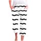 thumbnail image 1 of Pantalones Casuales de Mujer de Impresión Floral Cintura Elástica Suelta, Pantalones de Pierna Ancha Recta con Bolsillos, 1 of 5