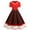 Vin, variante sur Pntutb Robe d'Été pour Femmes 2024 Mode Robe Décontractée pour Femmes Imprimée à Manches Courtes à Col en V Robe Patchwork pour Dames