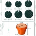 thumbnail image 3 of Kitchen Utensil Set Flowerpot Holder For Home Bar Kids Gifts, Green, 3 of 9