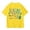 shirts 102#Yellow, variant on WAYUTE Girls Short Sleeve T Shirt Number Print Top for Children Playful Graphic Tee Soft Loose Cute Summer Daily Wear