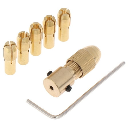 

(N2)Electric Motor Shaft Mini Drill Chuck Fixture 0.3mm-3.0mm Small To Drill Bit