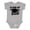 AC-Heather Grey, variant on Class of 2044 Graduation Hat Boys or Girls Baby Bodysuit