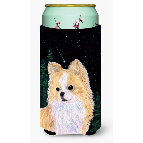 Carolines Treasures SS8508TBC Starry Night Chihuahua Tall Boy Hugger Tall Boy multicolor