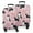 Border Collie Dogs, variant on Black Corgi Luggage Cover Fashion Suitcase Cover Baggage Covers Fit 25-28 Inch Luggage (Go Travel)