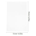 thumbnail image 2 of FOMIYES Crafting Plastic Embossing Folder White Durable Tool for Creating Decorative Cards, 2 of 8