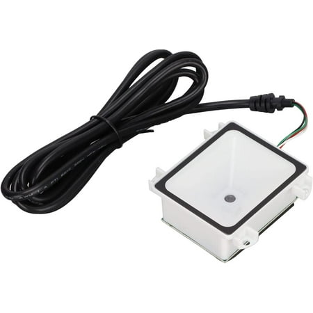 QR Barcode Scanner, Hands Free Desktop Bar Code Scanner, Wired USB ...