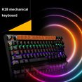 thumbnail image 4 of Teclado retroiluminado NKRO, 87 teclas, teclado con cable USB, teclado Gamer para ordenador portátil Gamer FLhrweasw Nuevo, 4 of 9