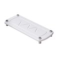 thumbnail image 2 of Diatomite Mat Heat Insulation & Absorbent Shelf | Honeycomb Compartment Organizer | PVC Material | Versatile Cup Holder | White Black Gray | 28x11x3cm | 1 Piece, 2 of 6