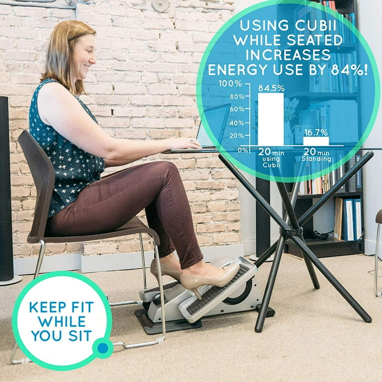 Cubii Pro Seated Under Desk Elliptical Trainer Adjustable